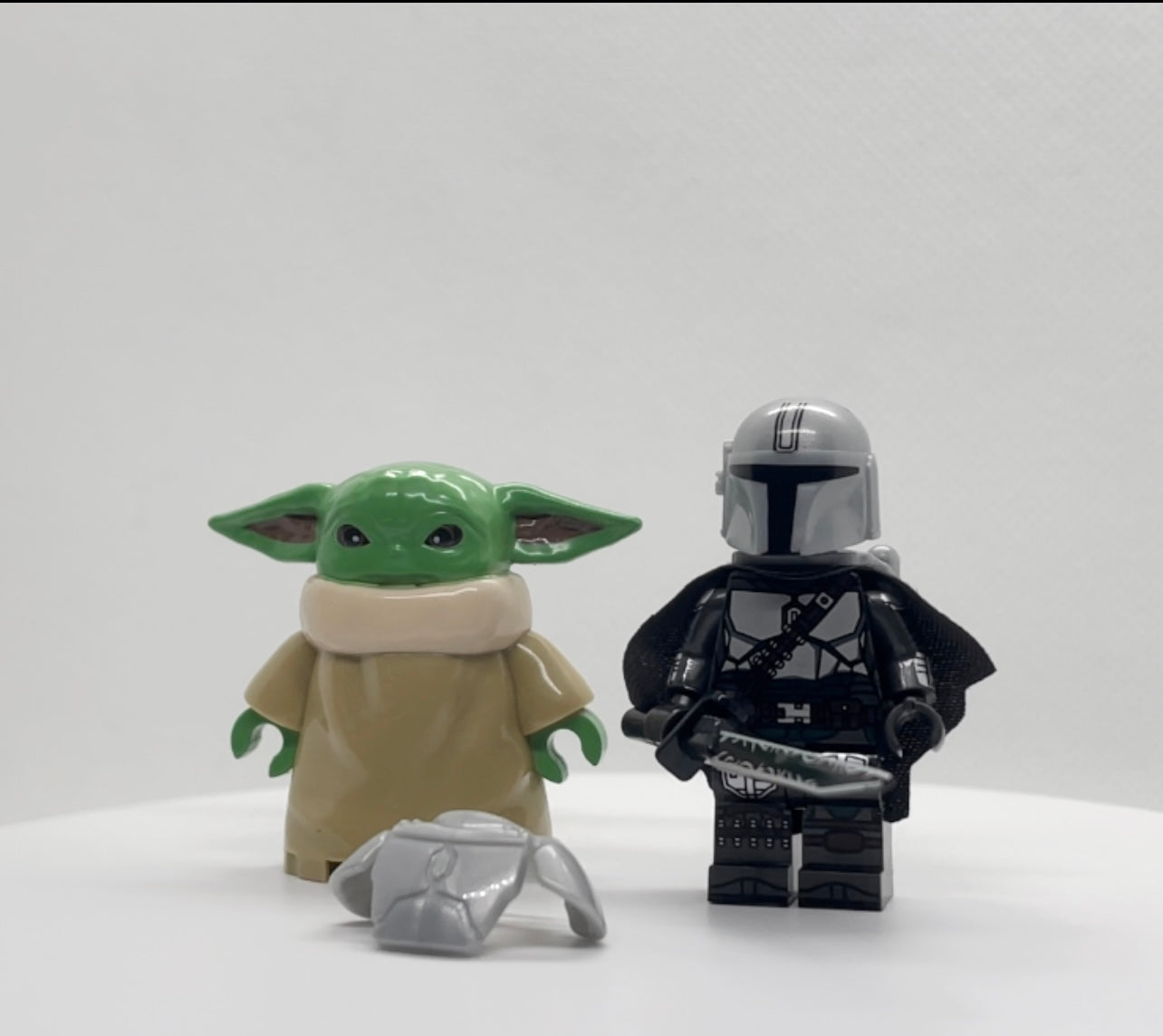 Mando and Grogu