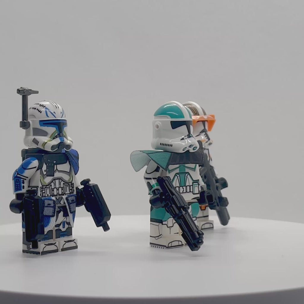 Rex, Cody & Howzer - Custom Figures