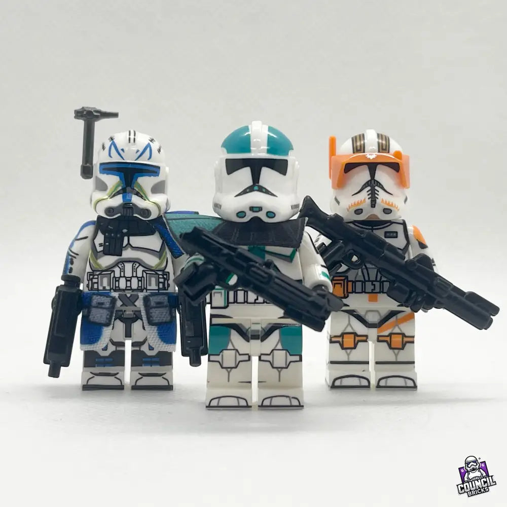 Custom Howzer Clone Troopers – Council Bricks